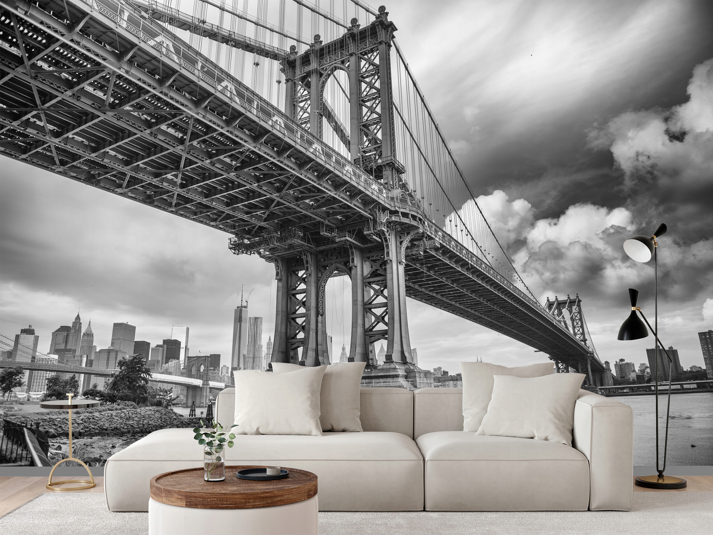 Fototapeta Manhattan Bridge V New Yorku 400 x 280 cm