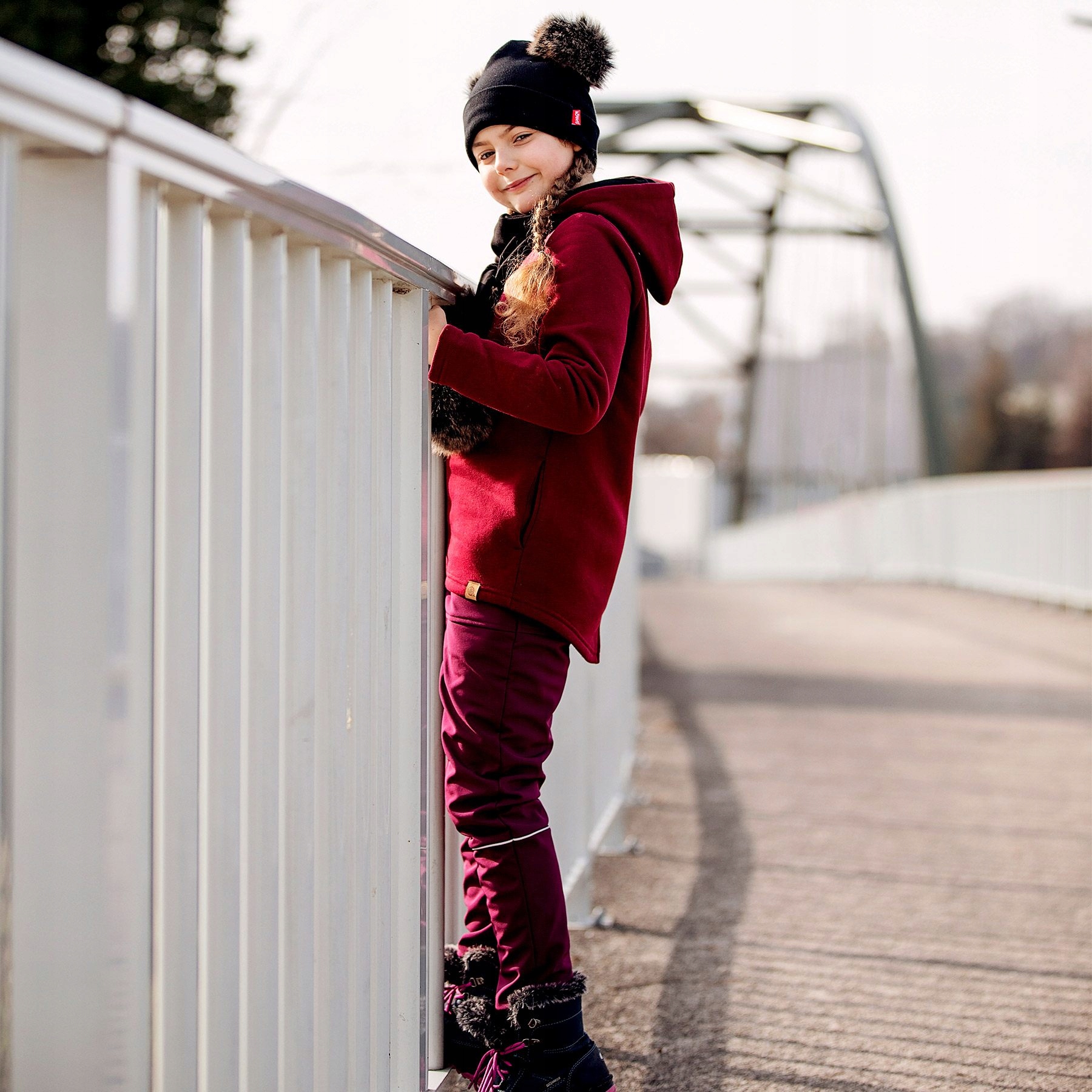 TuSzyte | Zimowe spodnie softshell, PL R.92/98 Zapięcie brak