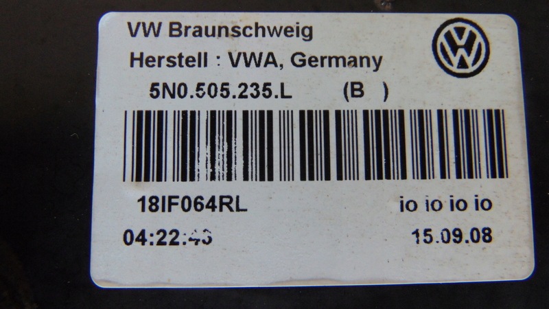 sider axis springing rear part rear 4X4 VW TIGUAN and 5N 07-16R