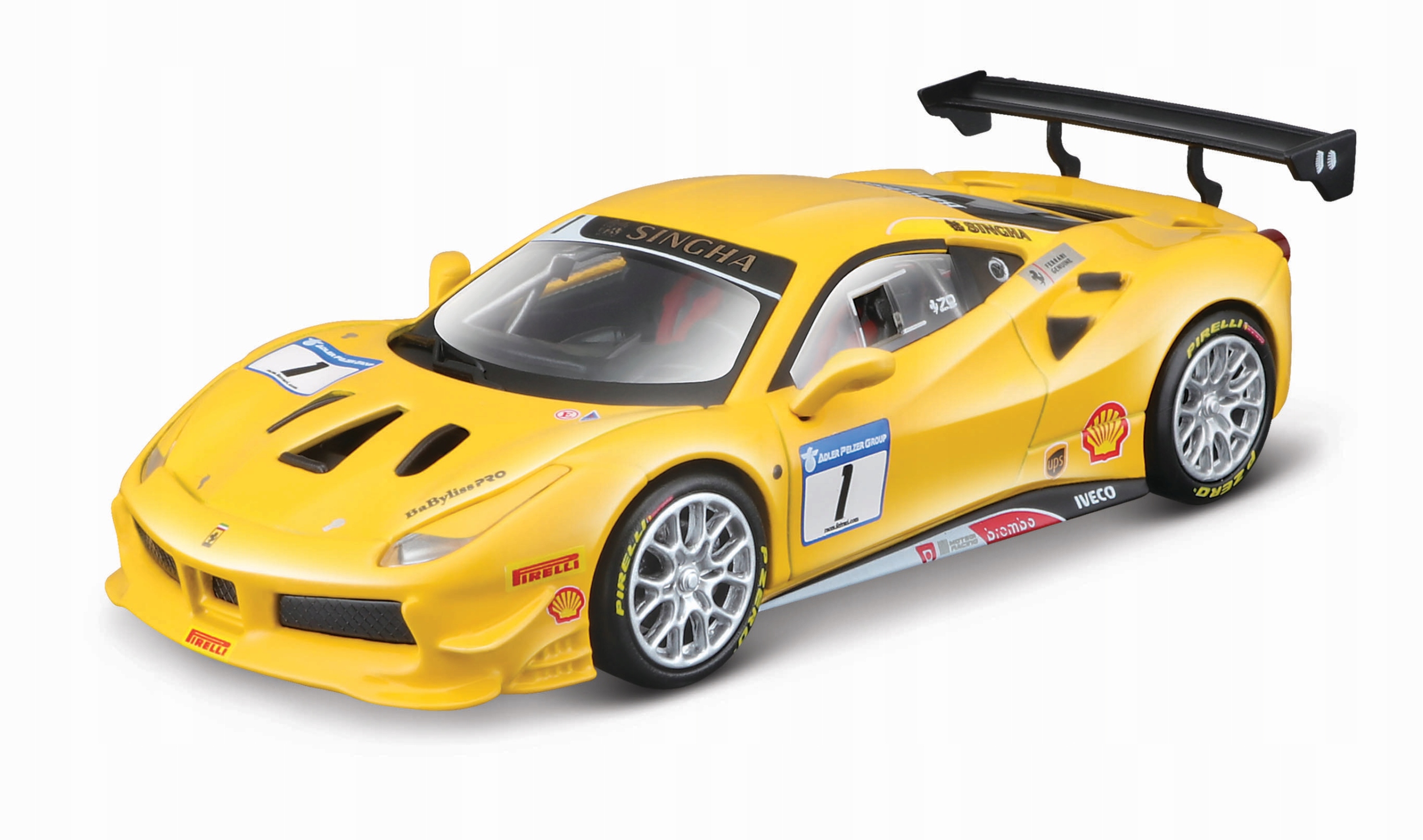 Ferrari 488 Challenge 2017 #1 1:43 Bburago 36306