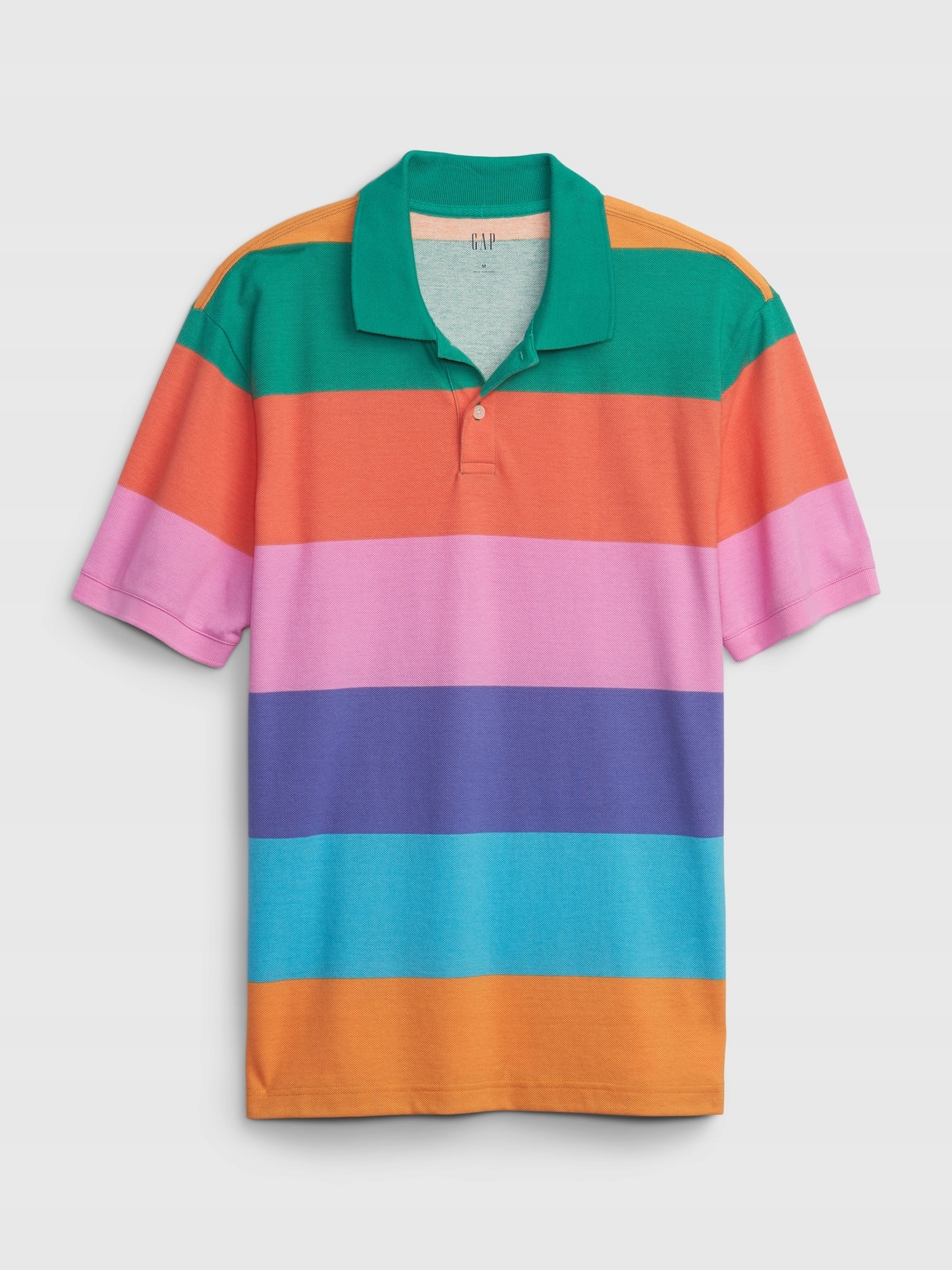 Gap Pruhované polo tričko barevná