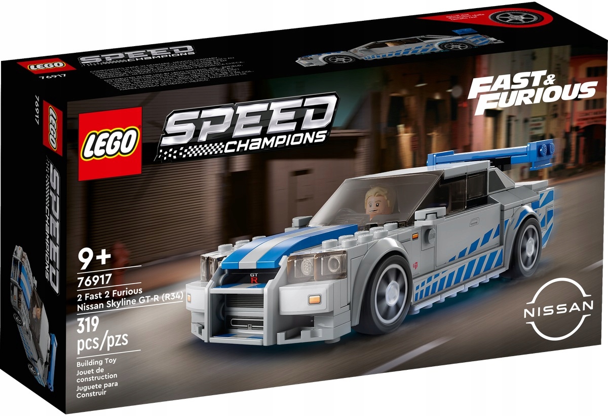 

Lego Speed Champions Nissan Skyline Gtr 76917