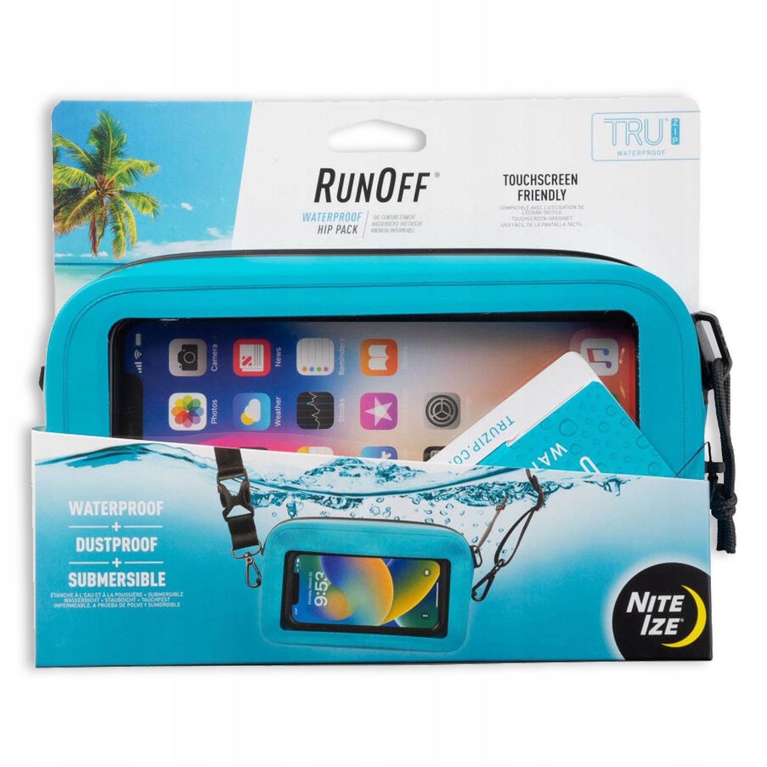 Wodoszczelny Torebka Nite Ize RunOff Hip Pack