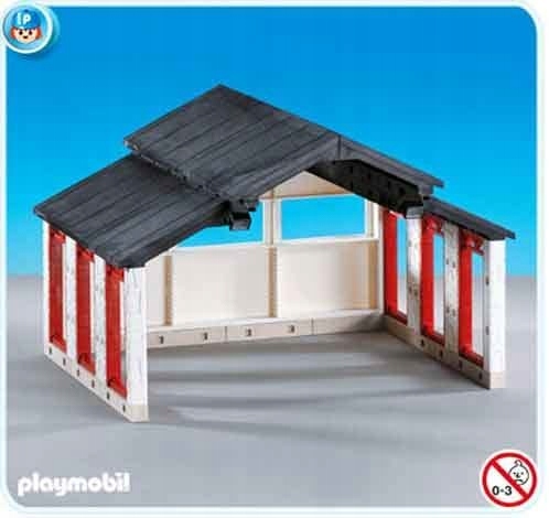 PLAYMOBIL 7438 City Duża hala ładunkowa