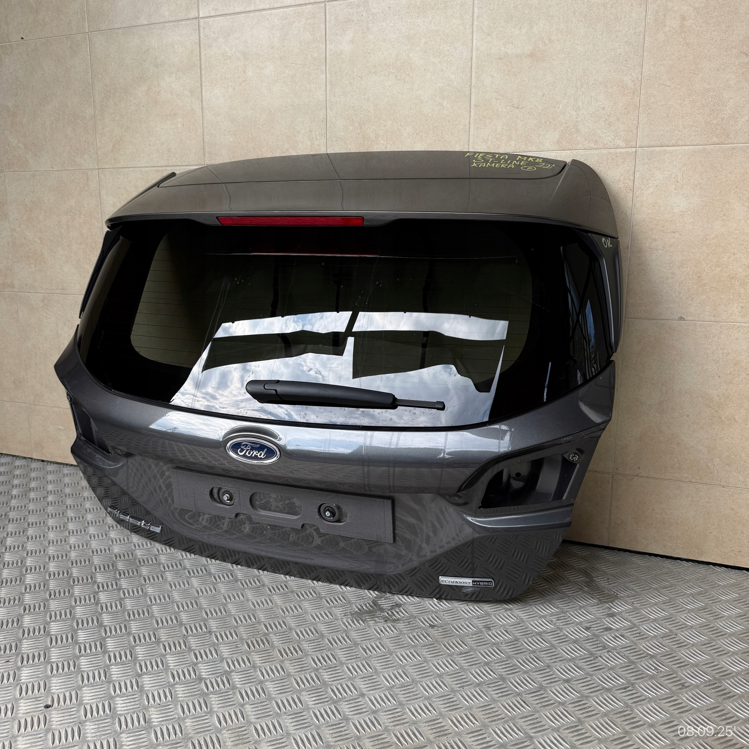 boot doors complete FORD FIESTA MK8 ST-LINE 2022 ROK KAMERA