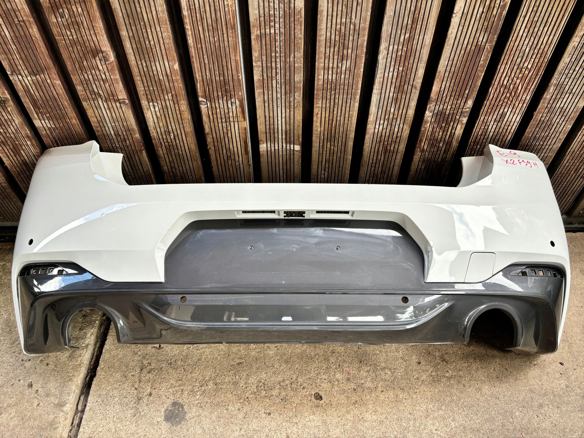 bumper rear BMW X2 F39 m-packet