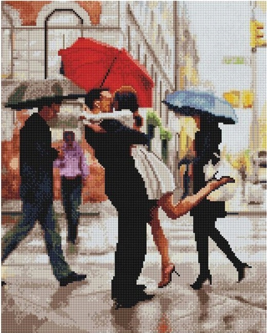 Diamantová mozaika na kroně 40x50 Ipicasso-pl