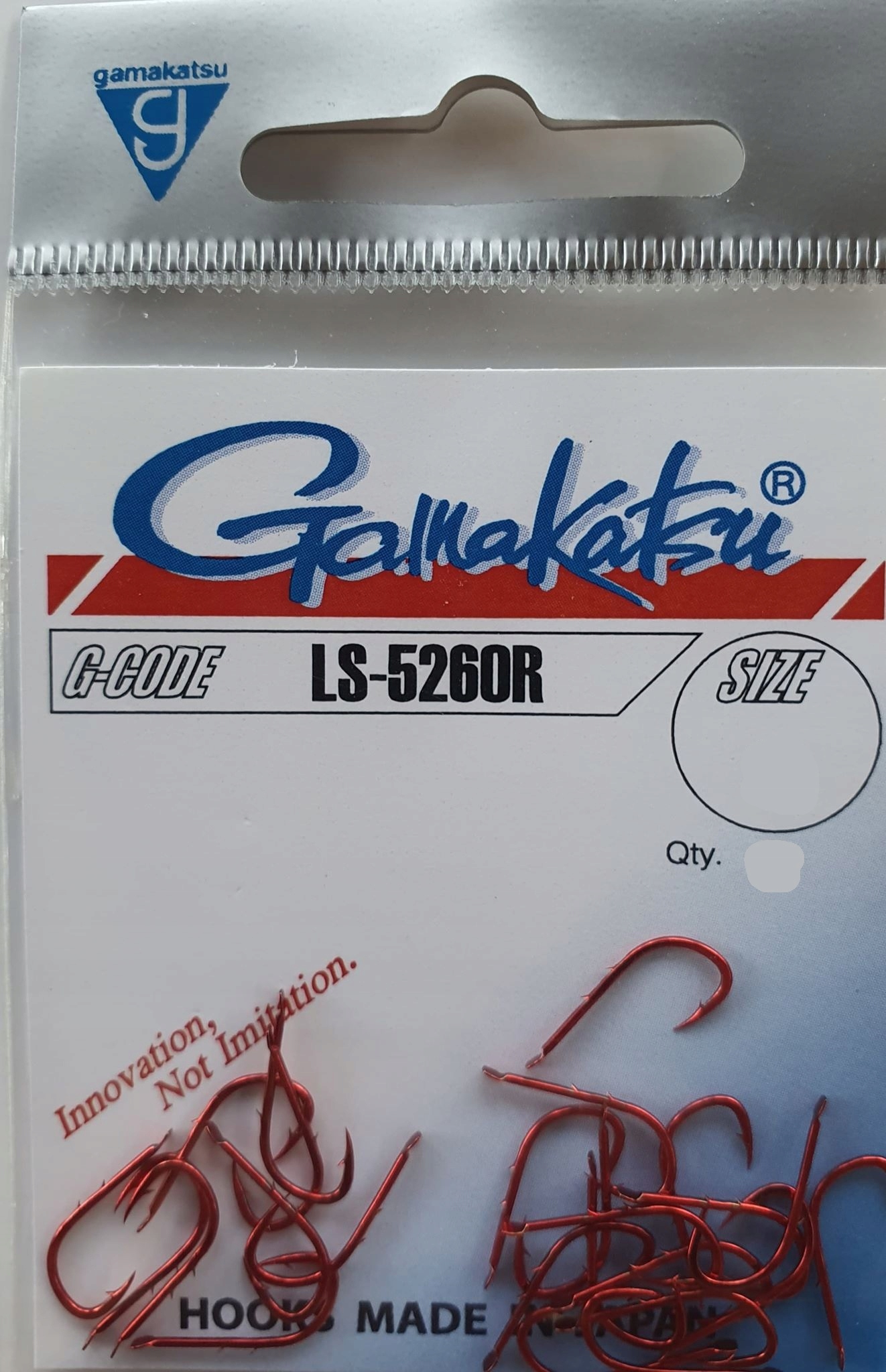Haki Gamakatsu LS-5260R NR4 Red 25SZT.