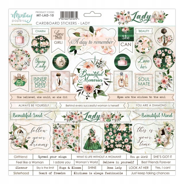 Papier do scrapbookingu Lady