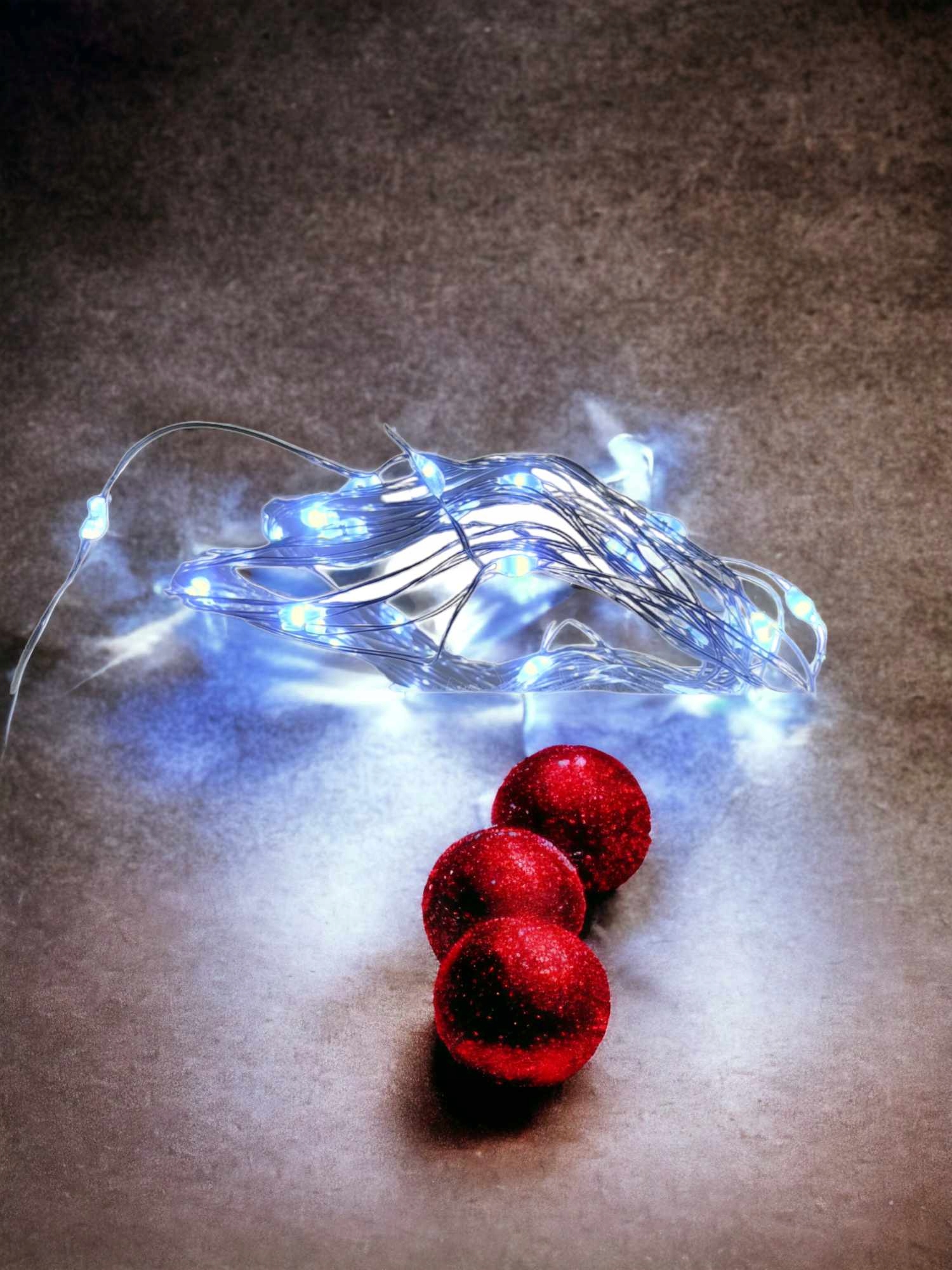 Lampki drucik LED 20 BIAŁY ZIMNY biały Marka 7&7