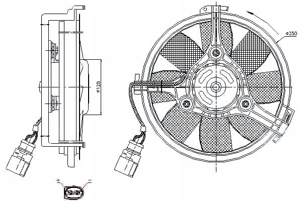 Nissens Ventilátor Chladiče (s Krytem) Audi A4, Asistent Řidiče #28