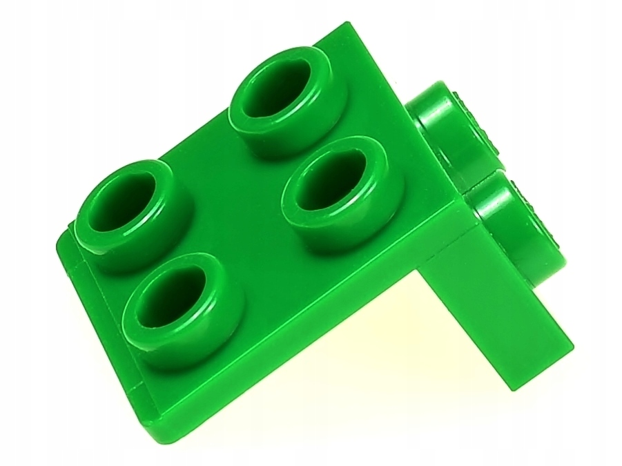 

Lego Płytka łamana 1x2-2x2 44728 zielona