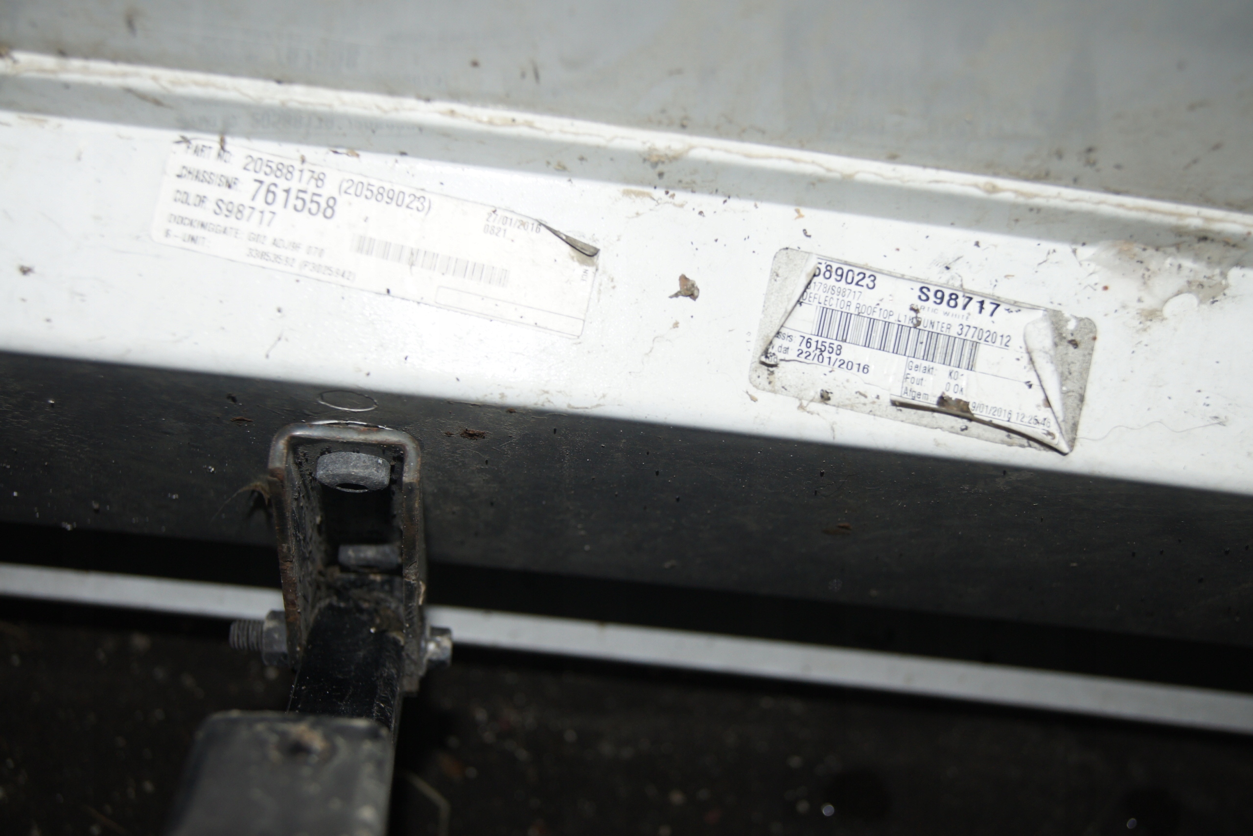 spojler dachowy Volvo FM4 FM Typ samochodu Samochody ciężarowe