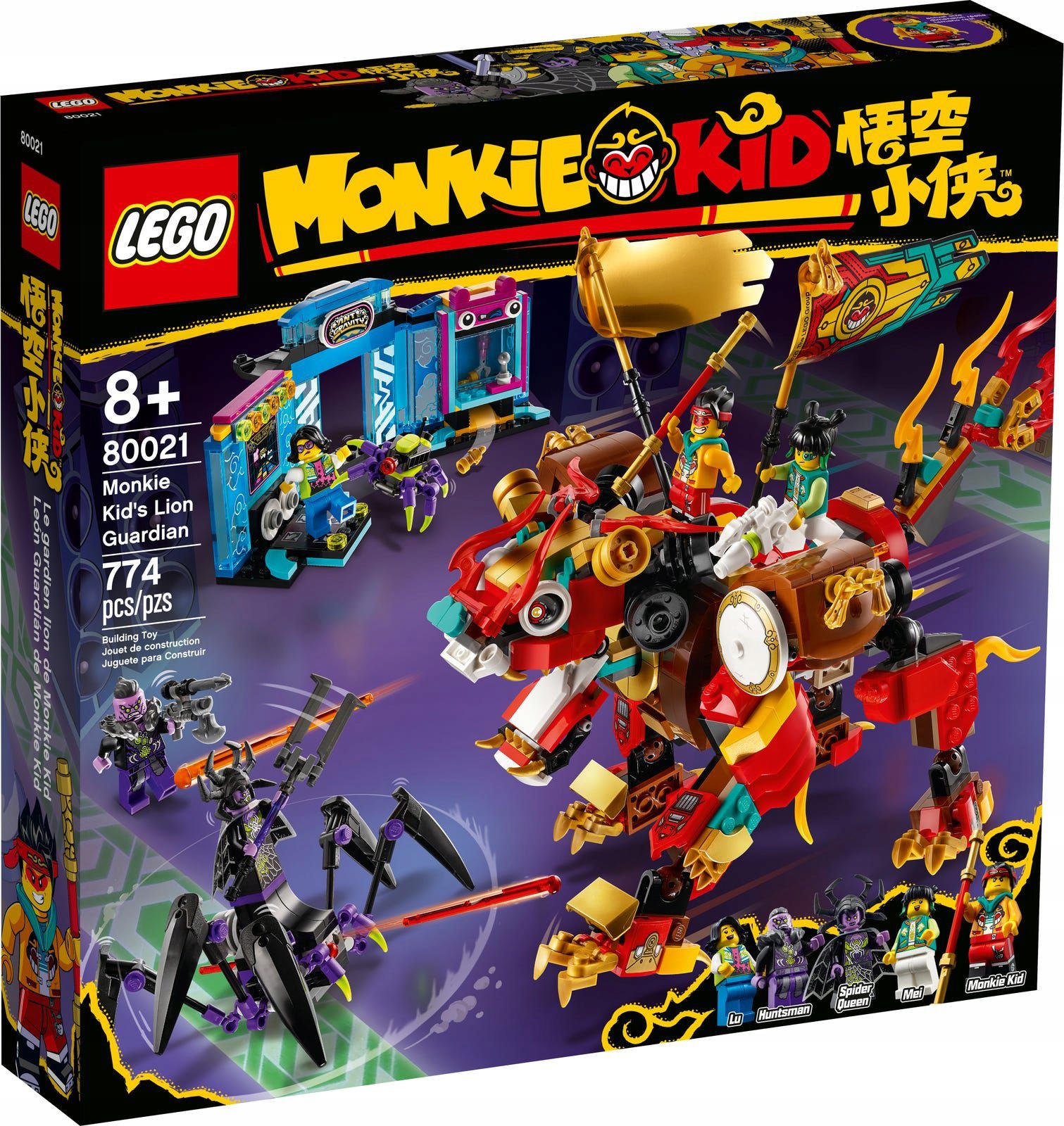Lego 80021 Monkie Kid Lví Strážce Monkie Kida