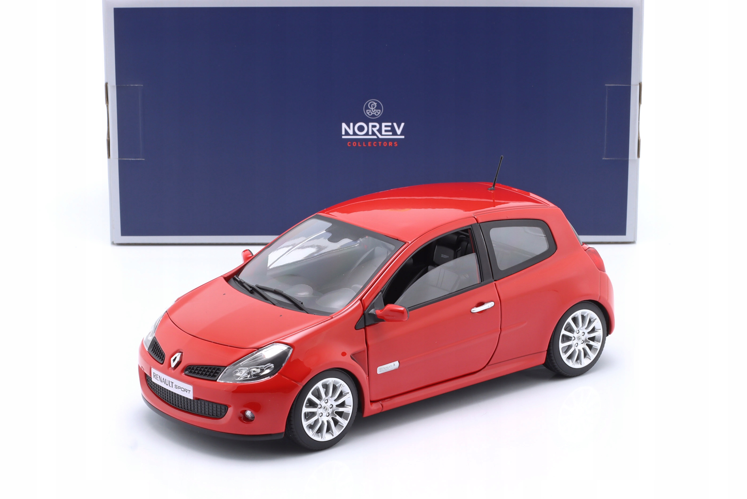 Norev Renault Clio 3 Rs 2006 Toro Red 1:18