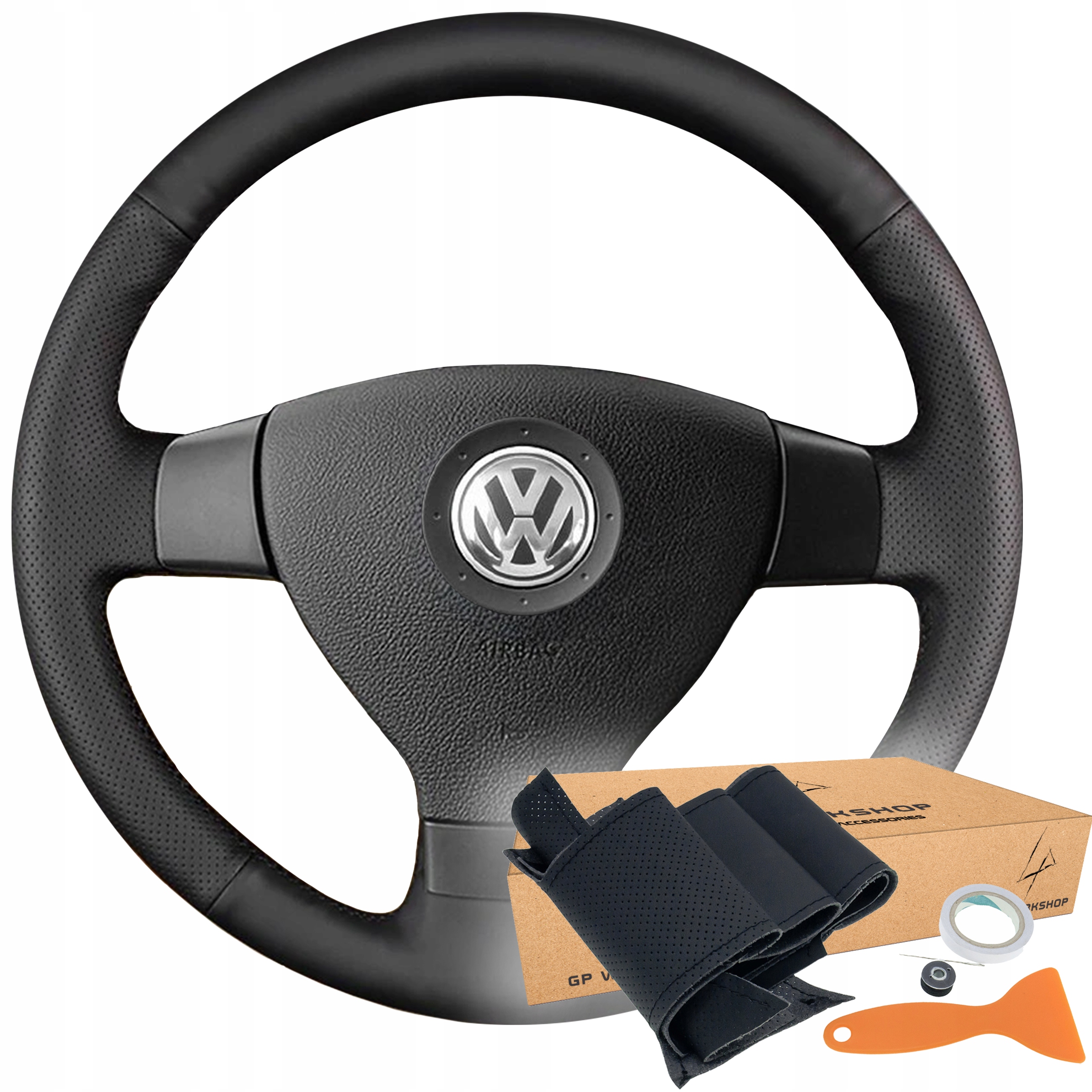 Potah Řídítek Lem Pro Passat B6 Golf V Jetta Tiguan Polo