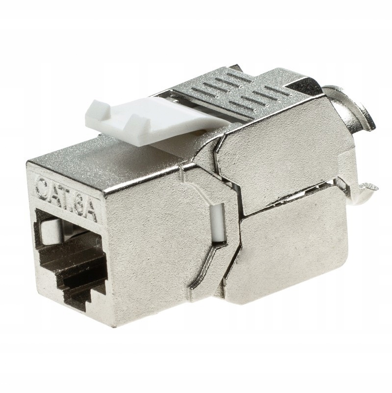 Złącze keystone 8p8c ekranowane kat. 6A