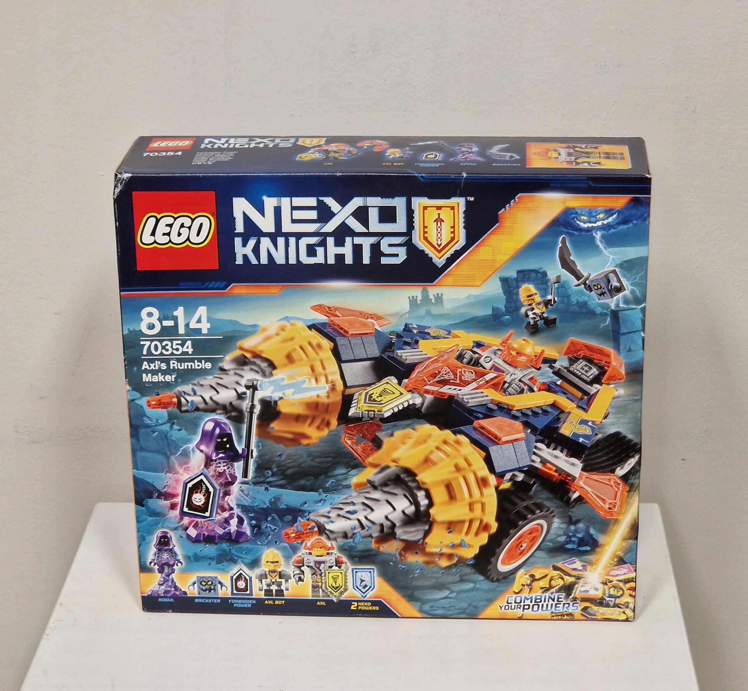 LEGO NEXO KNIGHTS разбиватель Axl 70354