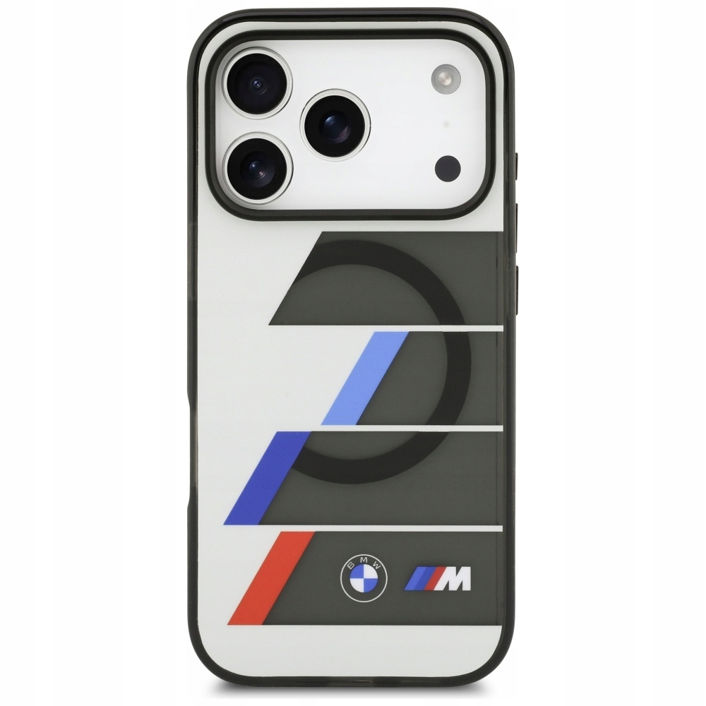 Pouzdro Bmw pro iPhone 17 Pro, obal MagSafe s krytem na zadní stranu zadní kryt
