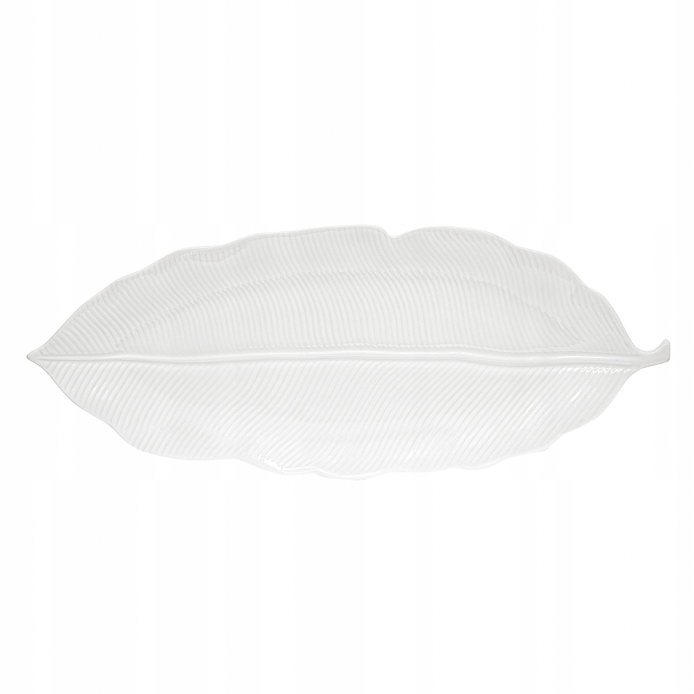 

Półmisek porcelanowy Madagascar 39 x 16 cm biały