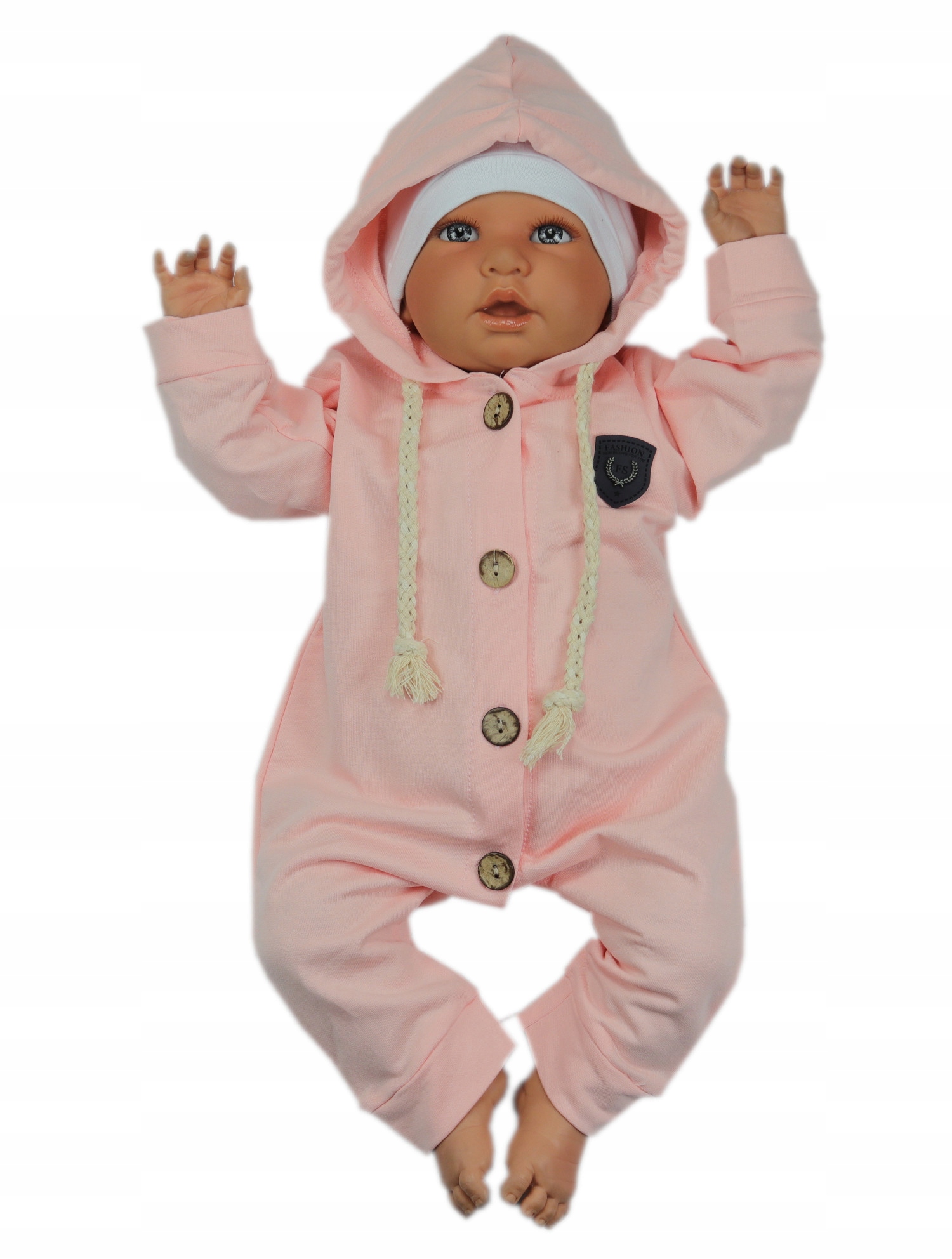 

Kombinezon pajac bez stópek 86 bawełniany