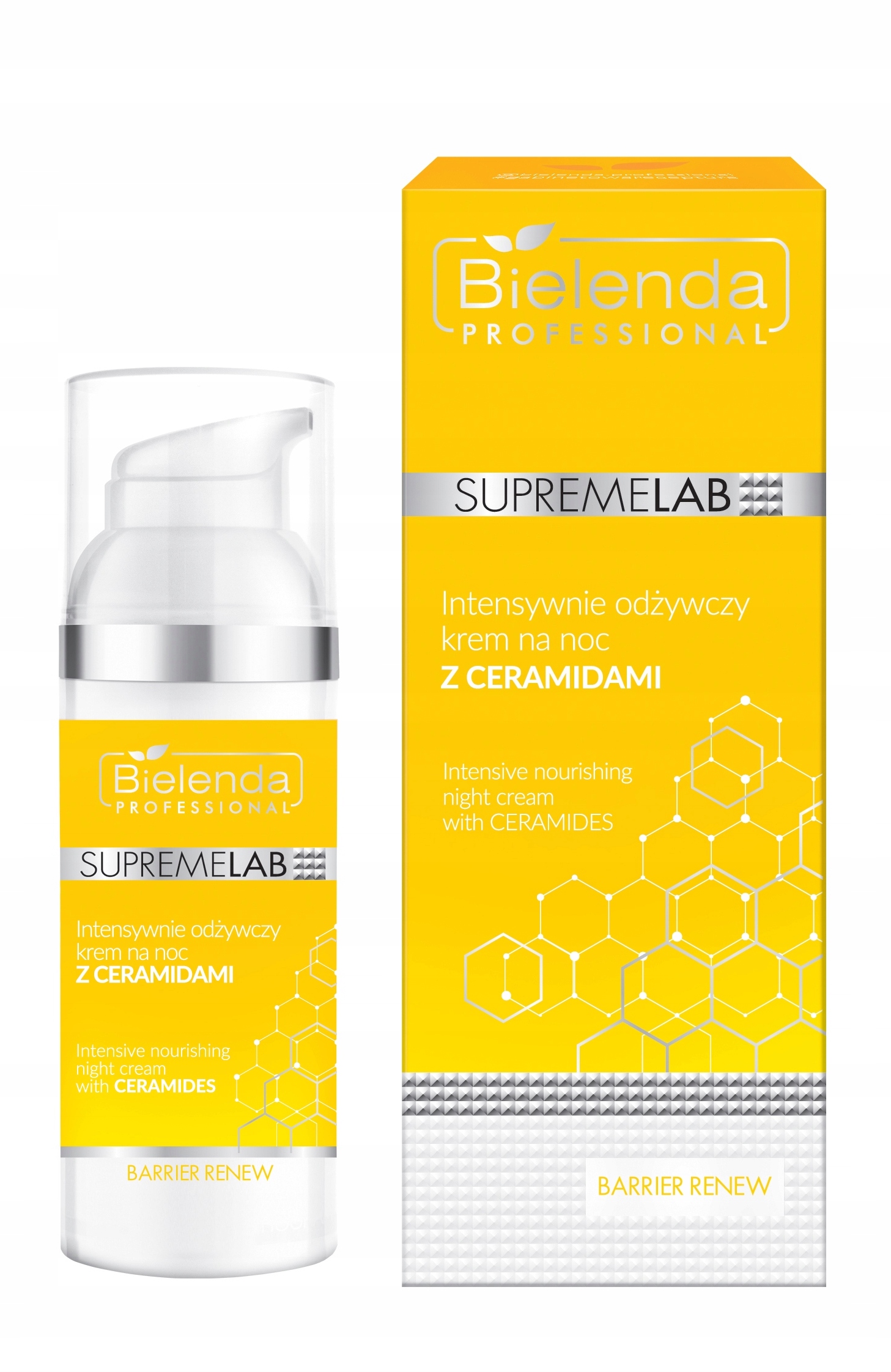 BIELENDA SUPREMELAB KREM NA NOC Z CERAMIDAMI