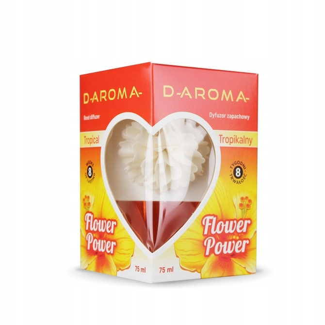 

Odświeżacz z kwiatem Tropikalny 75ml Dyfuzor