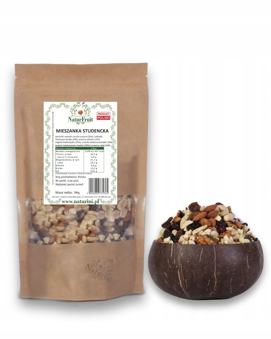 Levně Studentská Směs Poctivých Epických Proporcí 1 Kg