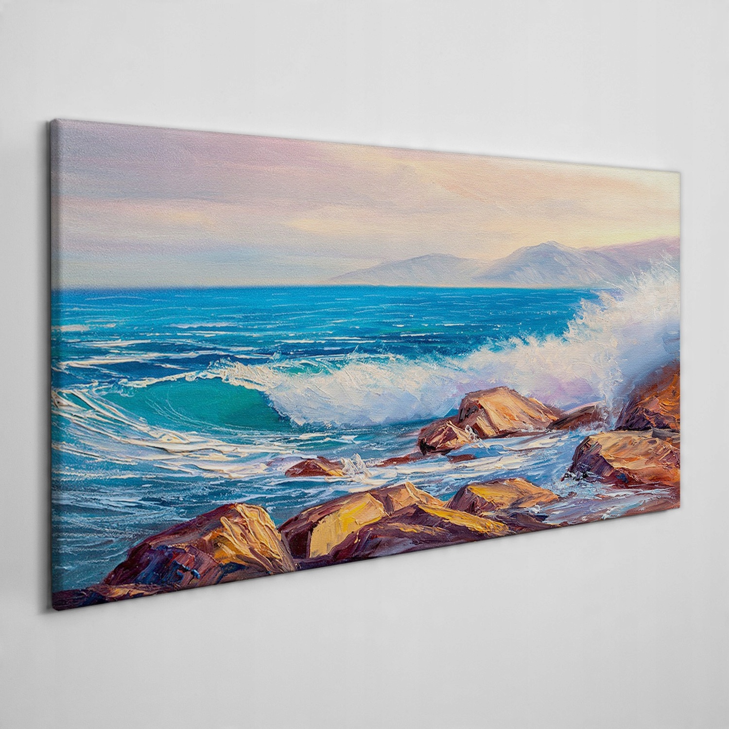 

Obraz na płótnie Malarstwo ocean morze fale 100x50
