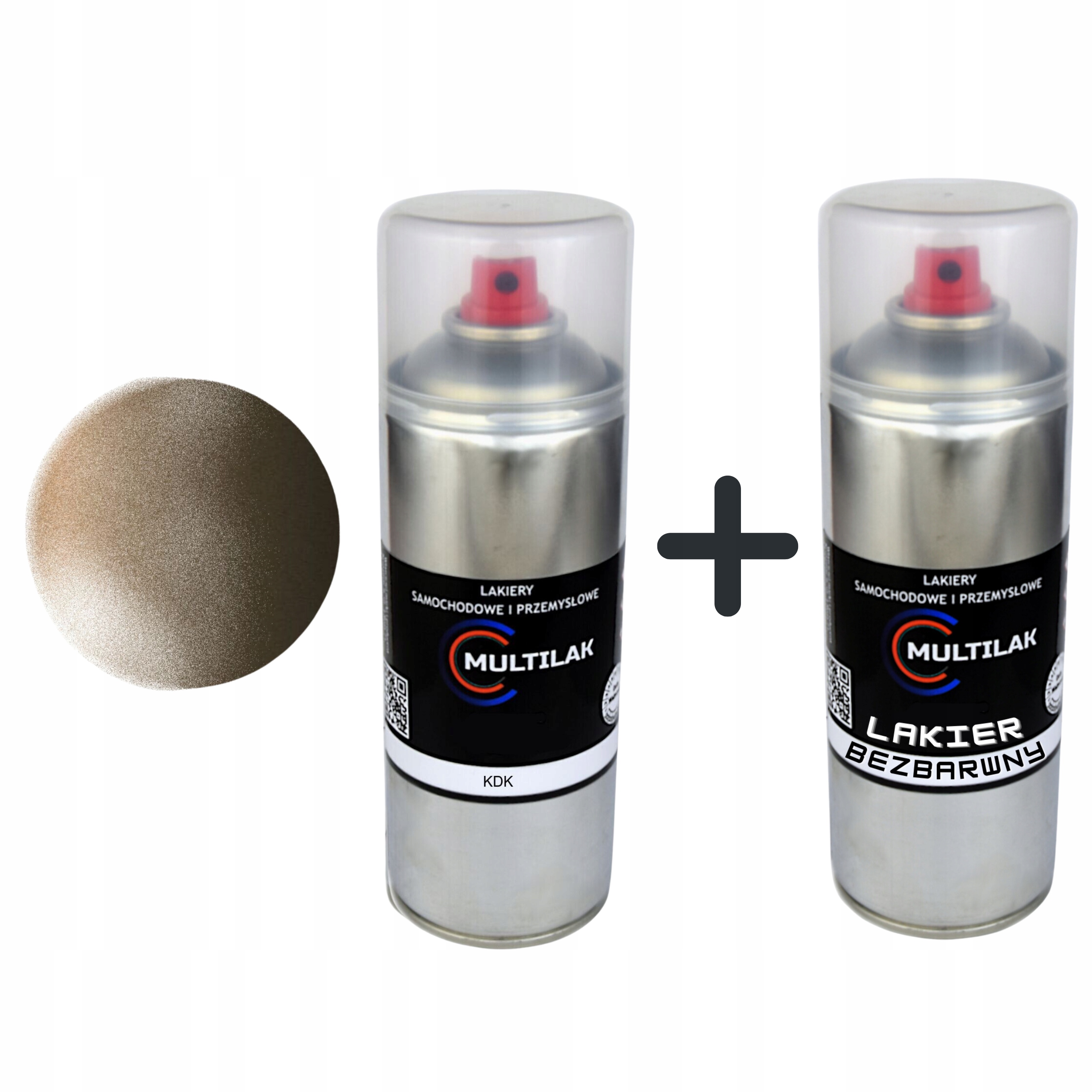 Lakier spray Citroen KDK + Lakier KLAR