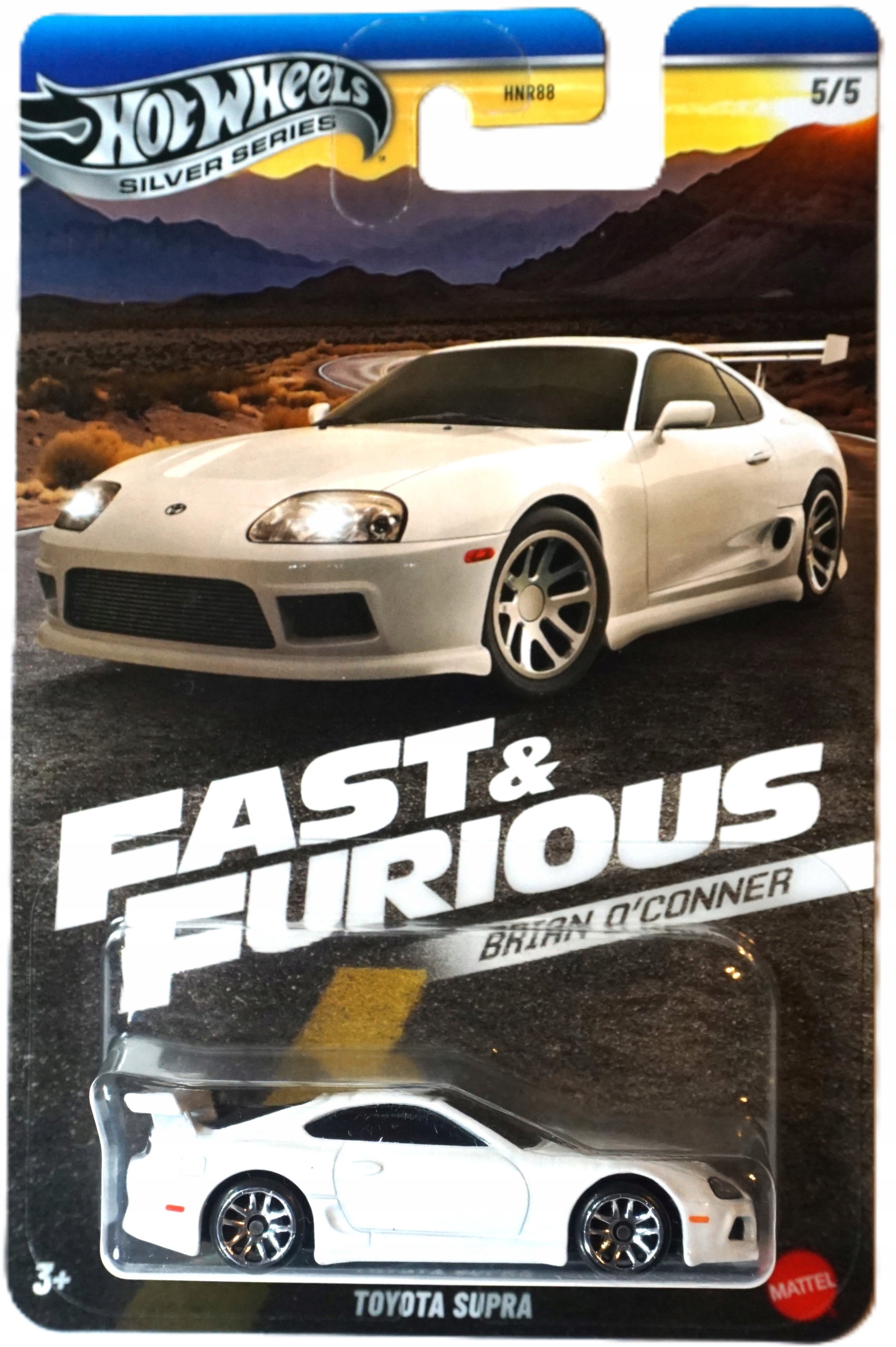 ミニカー Hotwheels FAST&FURIOUS TOYOTA SUPRA Hot Wheels 1:64 - Fast & Furious - Toyota Supra Brian Orange