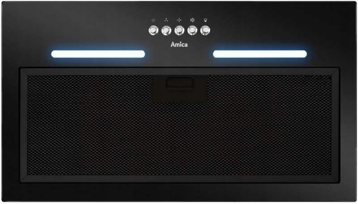 Nábytková digestoř Amica OMP6253BG 55 cm 128 W SlimSize Led černá