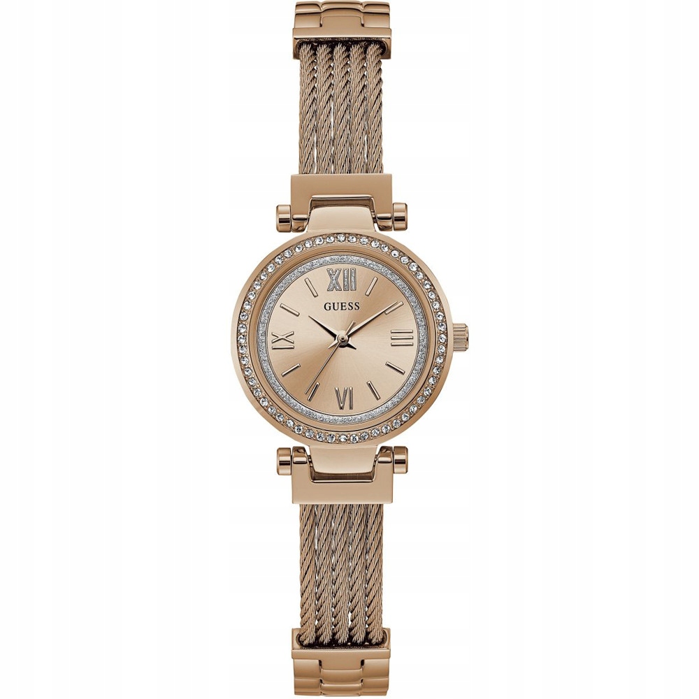 Dámské hodinky Guess W1009L3 růžové zlato