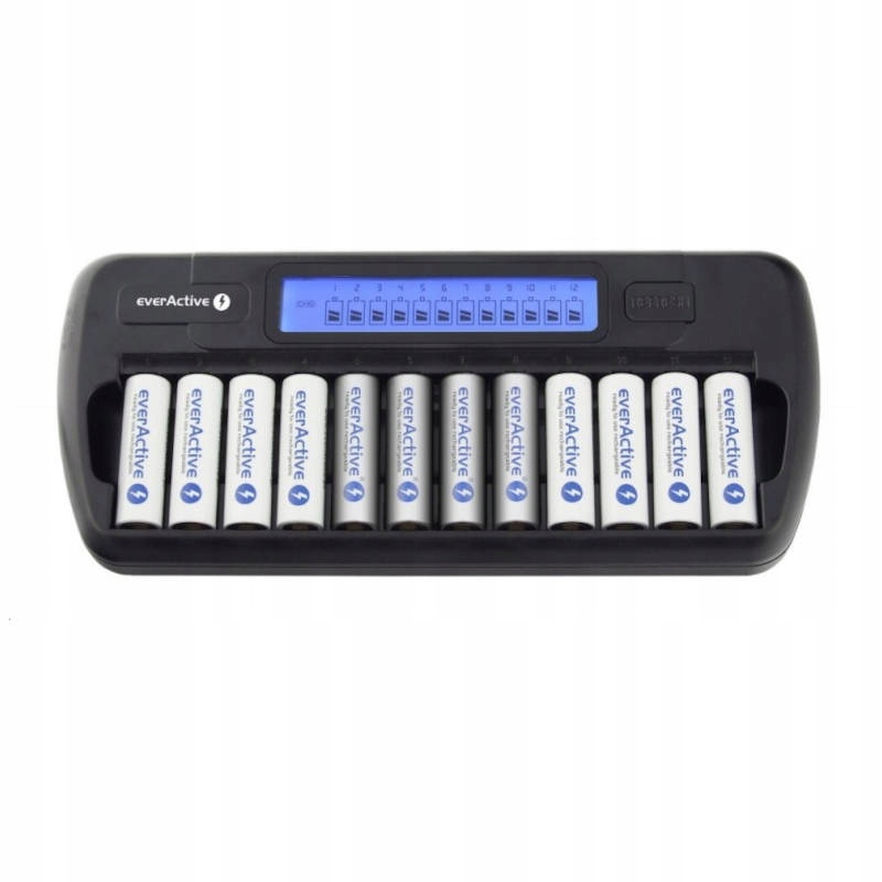 Ładowarka akumulatorków Ni-MH everActive NC-1200