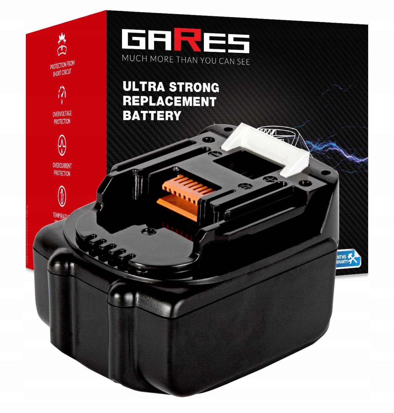 Akumulátor pro Makita BDF442RFE BOZP441SFE DDF343 14,4V 4Ah