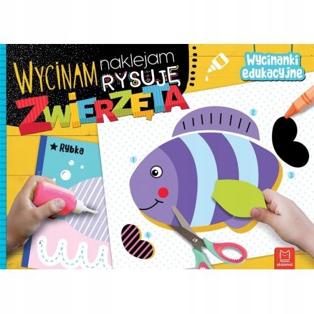 

Aksjomat Wycinam Naklejam Rysuję Zwierzęta Rybka