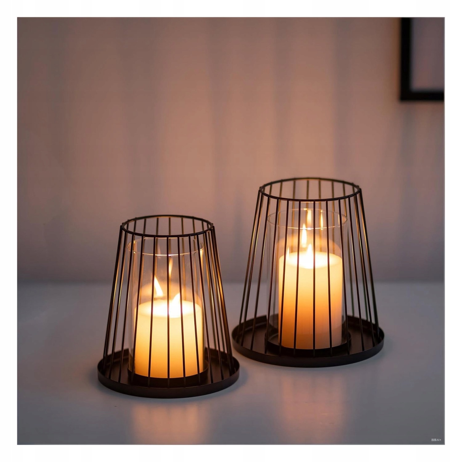 Kandelary – černé – moderní design – do interiéru