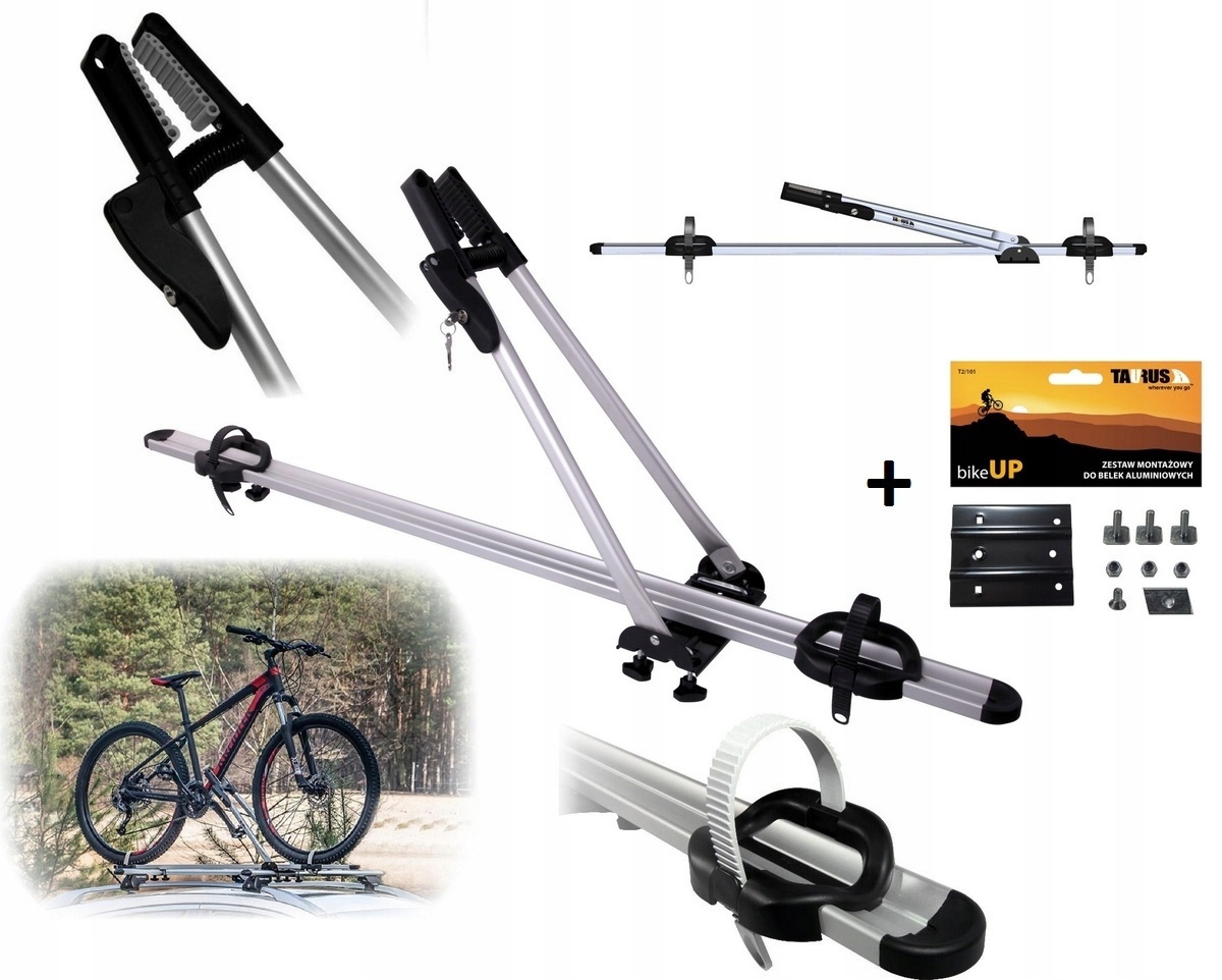 ВЕЛОСИПЕДНЕ КРІПЛЕННЯ TAURUS BIKEUP BIKE UP АЛЮМІНІЙ