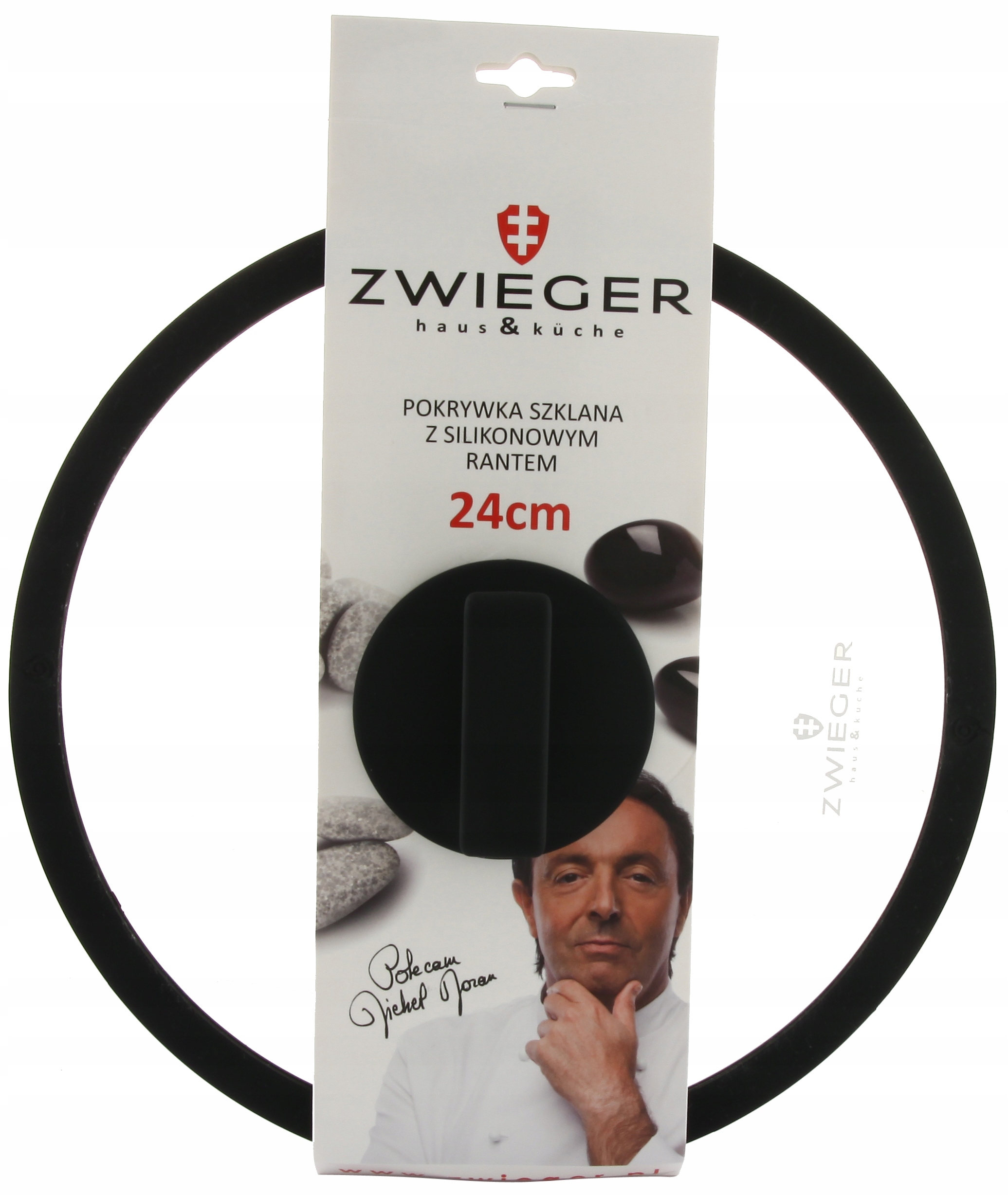 

Zwieger Pokrywa Szklana Silikonowa 24 CM Pokrywka