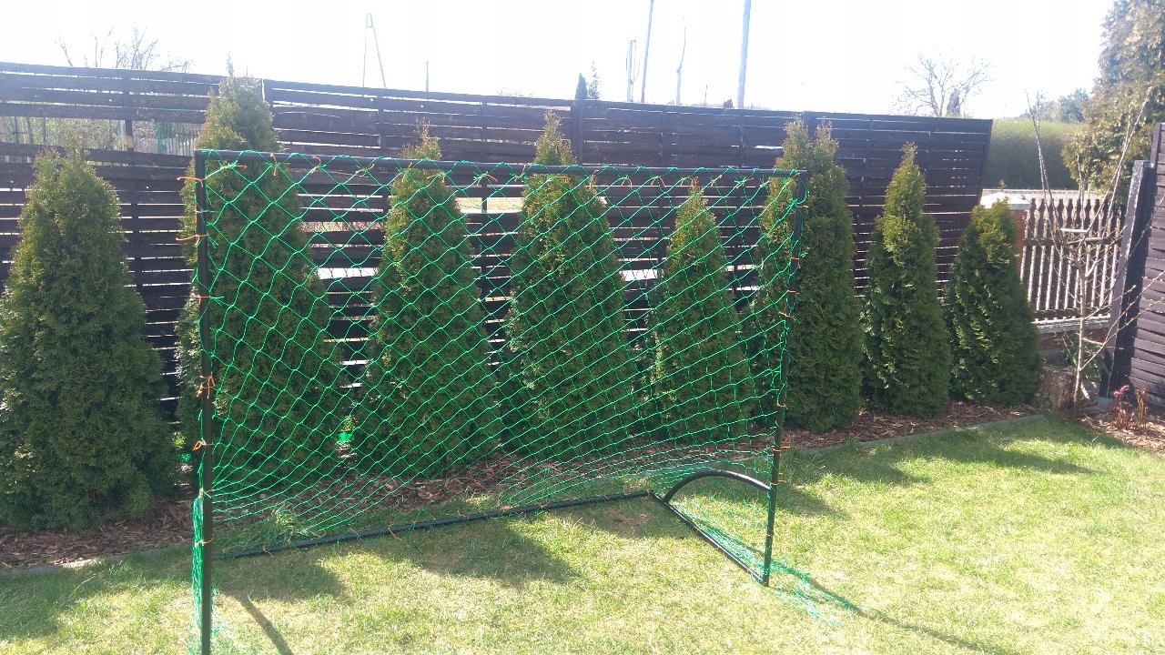 SIATKA NA BRAMKI PIŁKOCHWYT WYS. 200cm oko 8x8cm EAN (GTIN) 5903802498974