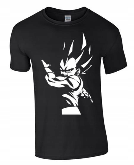 

Dragon Ball Vegeta koszulka męska Anime XL