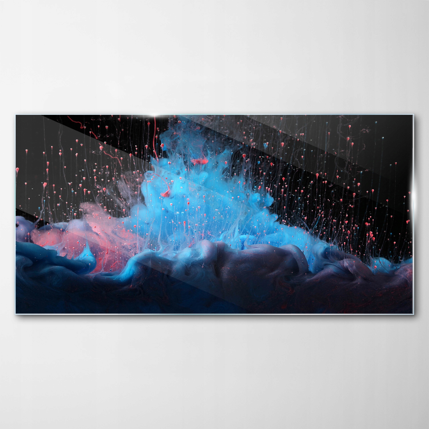 

Obraz Szklany Dekor Atrament Abstrakcja 100x50