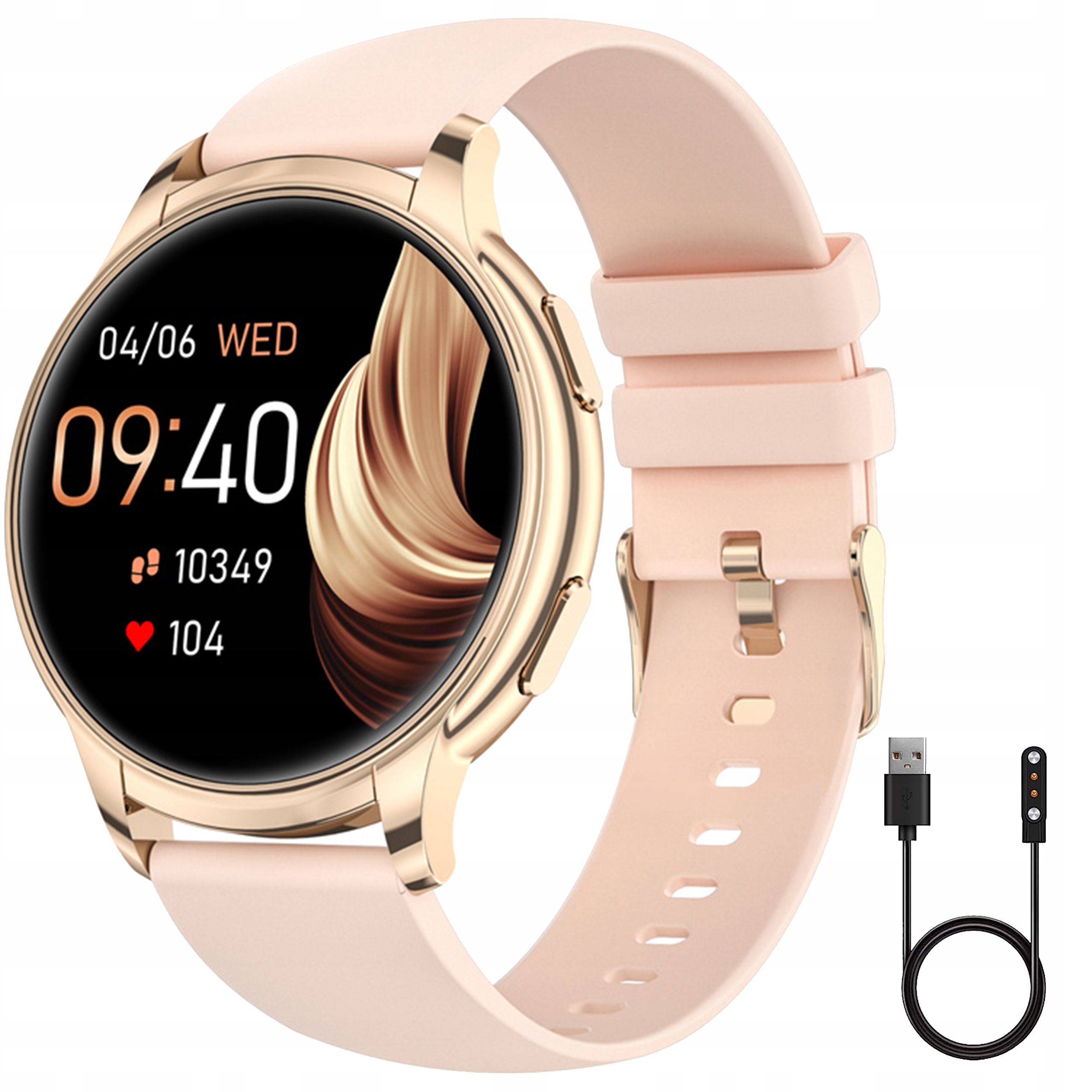SMARTWATCH ZEGAREK SPORTOWY SMARTBAND AMOLED PULS OPASKA SPORTOWA DAMSKI PL EAN (GTIN) 5905623483382