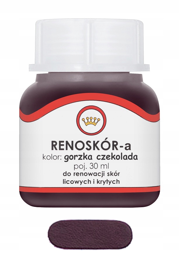 

Renoskór Farba Lakier Do Skóry Gorzka Czekolada