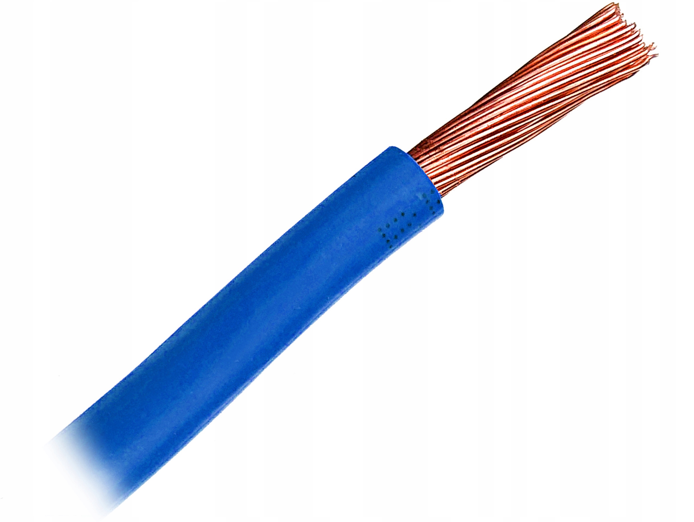 

Przewód kabel linka Lgy 6mm2 niebieski 6 1x6mm 1m