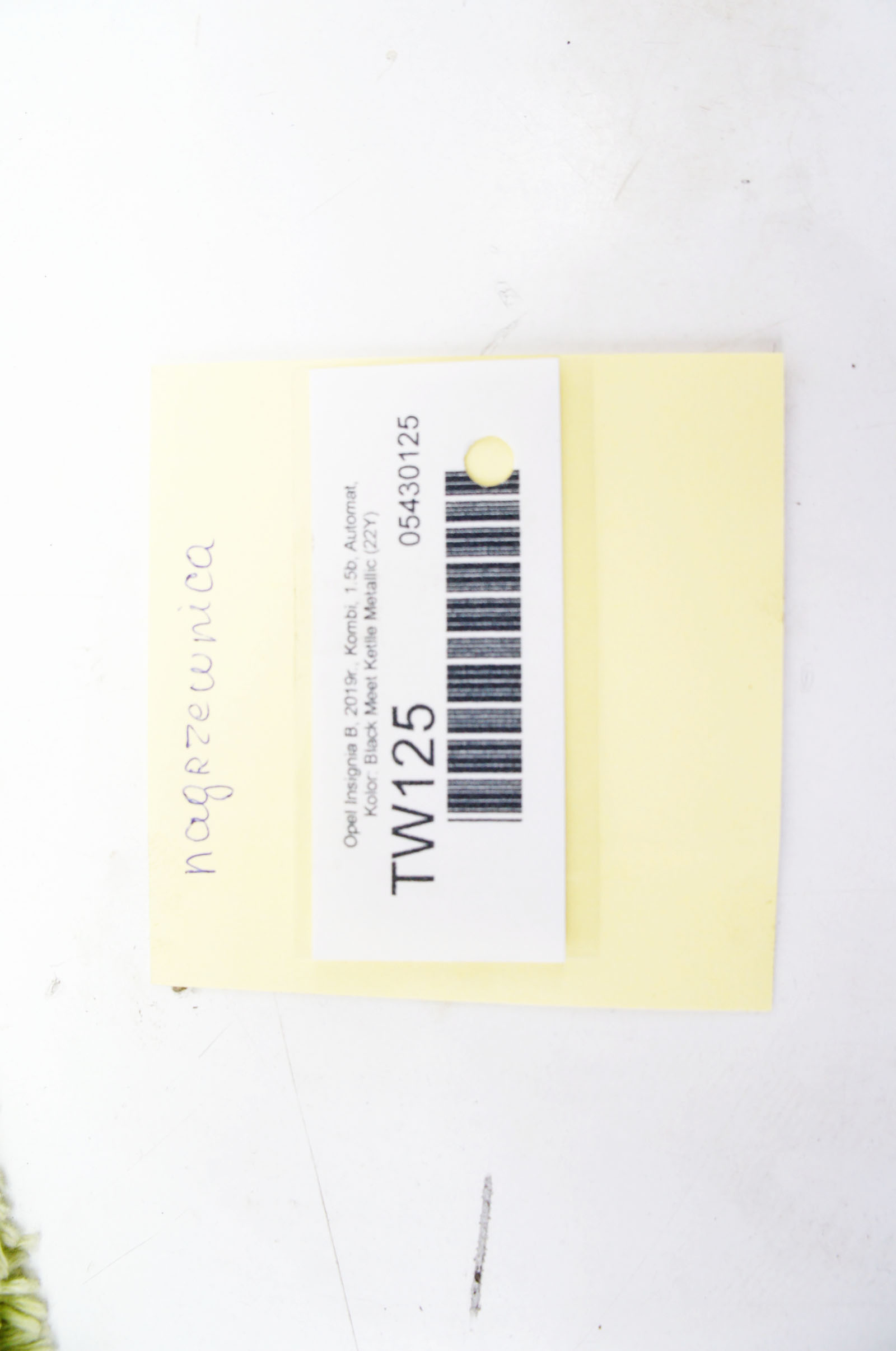 TW125 opel INSIGNIA B 1.5и радиатор отопителя 39159725 европа