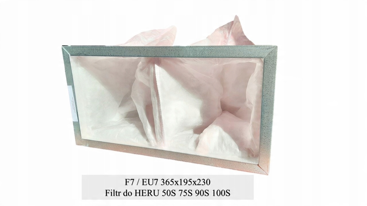 

Filtr do Heru 50S 75S 90S 100S F7 365x195x230