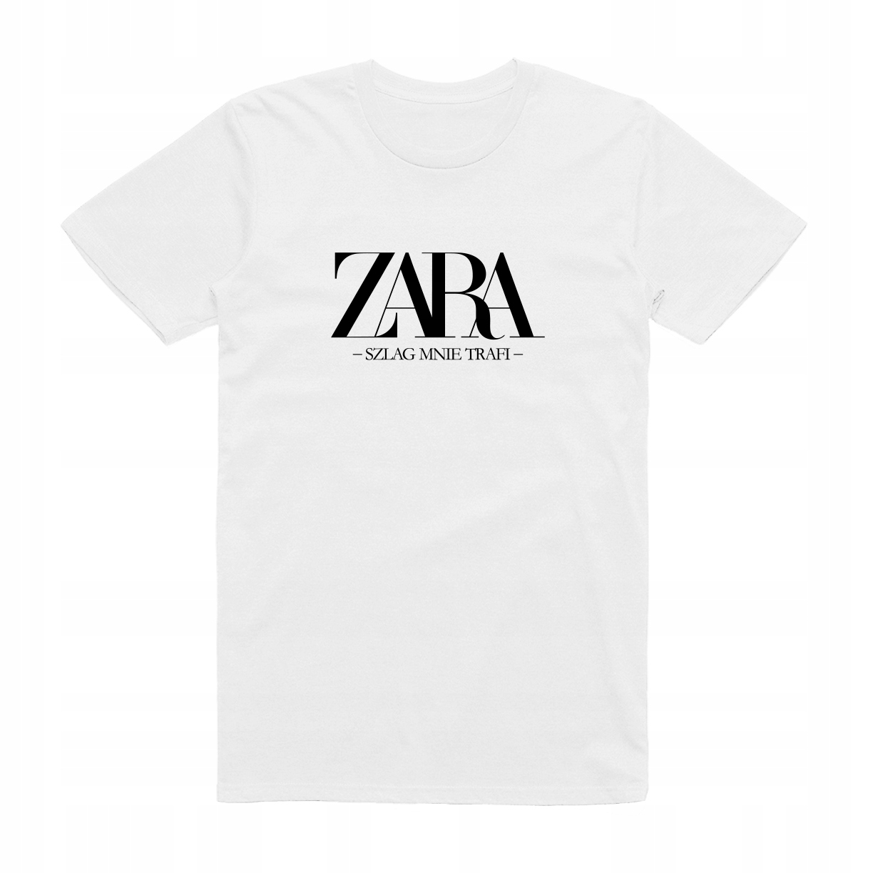 

L - Koszulka T-shirt Zara Szlag Mnie Trafi Prezent