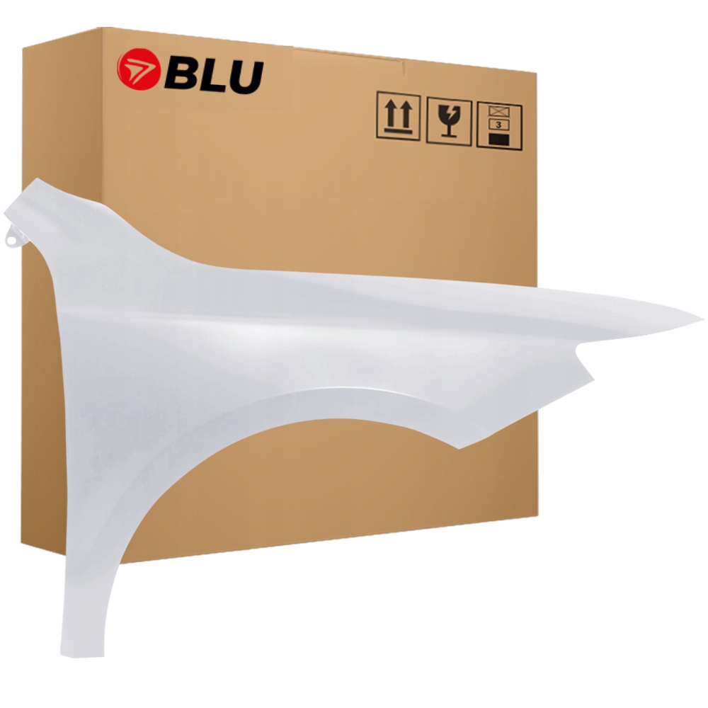 Blu Blatník Škoda Superb II 3T Lift LA7W pravý stříbrný 13-15 přední