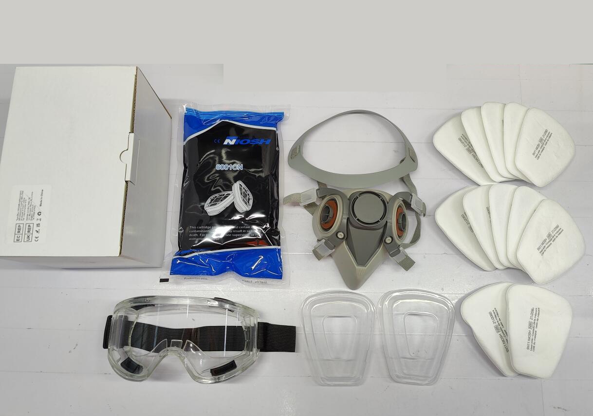 MASKA GAZOWA PRZECIWPYŁOWA OCHRONA PRZED MALOWANIEM Rozmiar uniwersalny